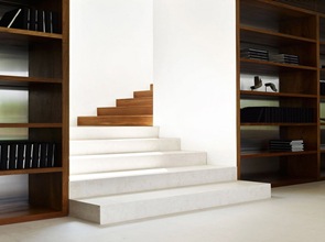 escaleras diseño-de-escaleras-madera-marmol