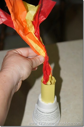 insert tissue paper flames insert tissue paper flames