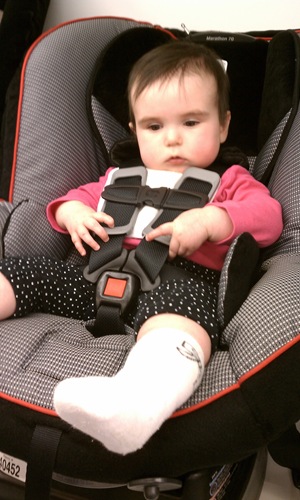 in carseat in babies r us