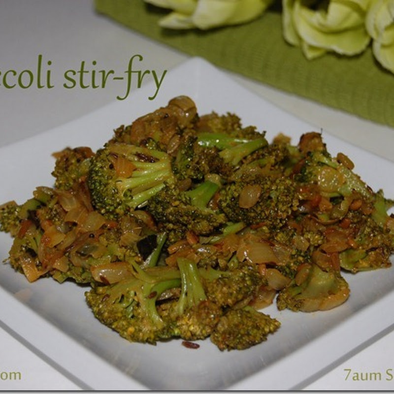 Broccoli stir-fry