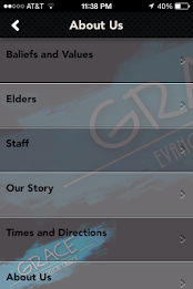 Grace Evangelical Church poster 9