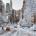 Park Avene New York Snow
