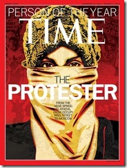 the protester