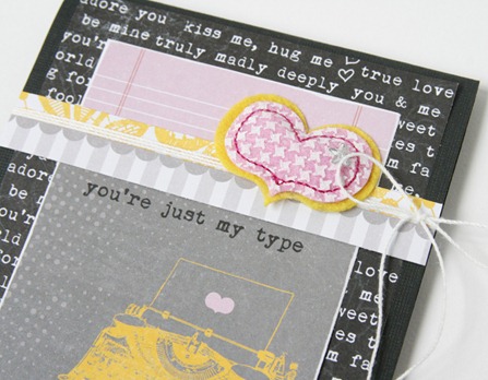 Gretchen McElveen_You are just my type card_close up