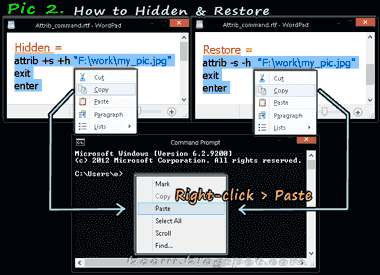 How to Hidden & Restore