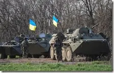 Carri armati in Ucraina