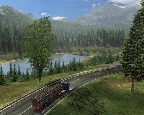 Juegos de Camiones Austrian Truck Simulator gameplay