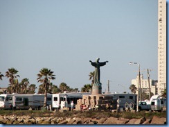 6958 Texas, South Padre Island - Osprey Cruises - Sea Life Safari  -  tip of the island - statue of Christ, El Cristo de los Pescadores & Isla Blanca Park