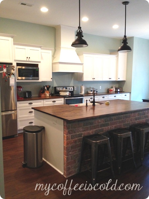Best Home Decoration September Before, How To Build A Brick Kitchen Island