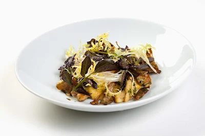 A dish prepared in Celebrity Cruises's Main Restaurant.