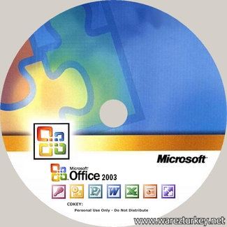 Microsoft Office 2003 Türkçe + Frontpage 2003 Full