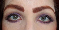Eye Look with Merle Norman Spring Wistful Eyecolor Trio and Charcoal Eyeliner