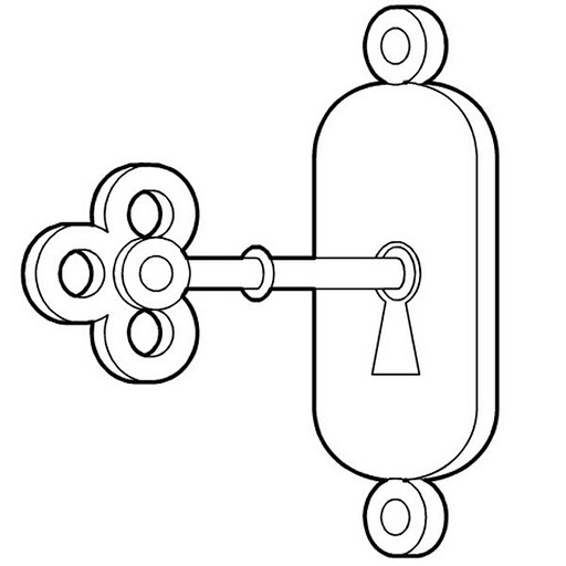 Download KEYS COLORING PAGES