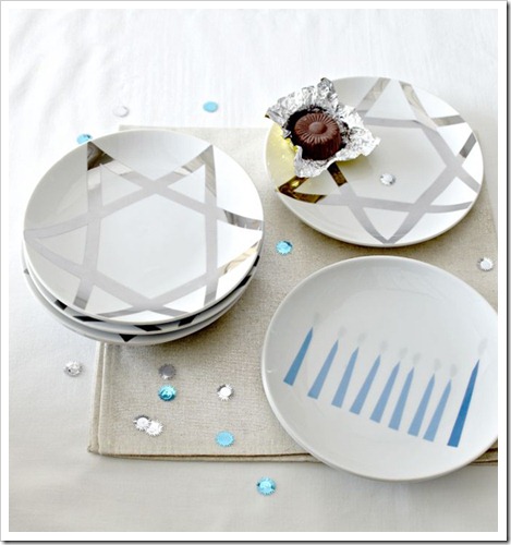Hanukkah-plates