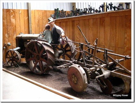 Tawhiti museum. Farming history.