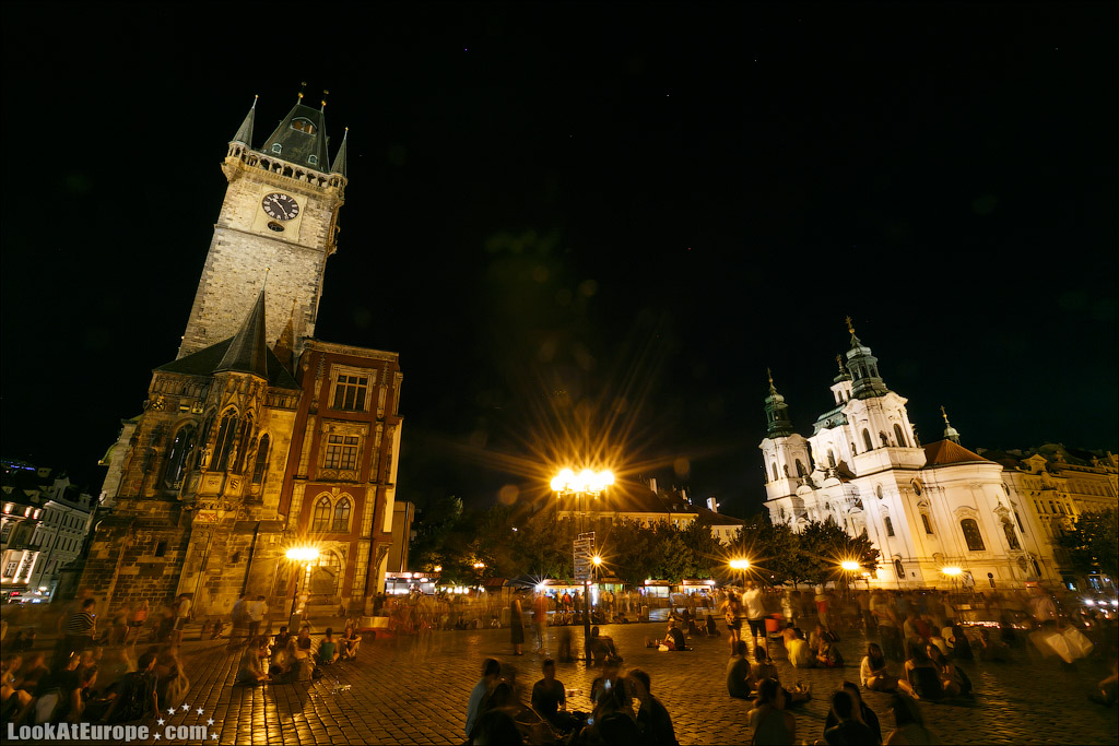 Ратуша Староместской площади и Собор Святого Николая