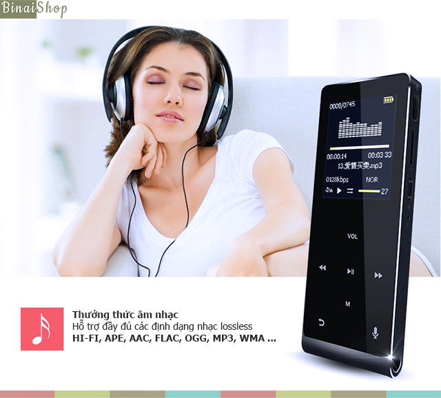 Máy nghe nhạc Bluetooth HI-FI Lossless Mahdi M290