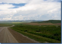 1167 Alberta - gravel roads between Head-Smashed-In Buffalo Jump Interpretive Centre and Pincher Creek