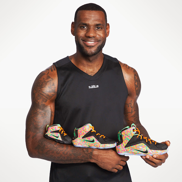 lebron james cereal shoes