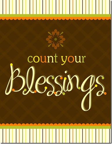 Darling Doodles: Count Your Blessings Banner