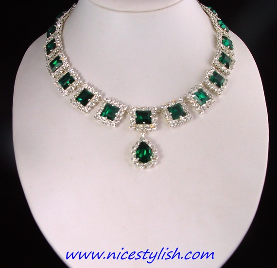 Thread: Emerald Necklaces-for women-new style-2013
