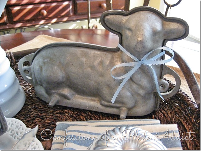 CONFESSIONS OF A PLATE ADDICT Vintage Lamb Cake Mold