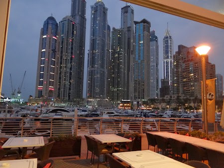 Dubai Marina seara