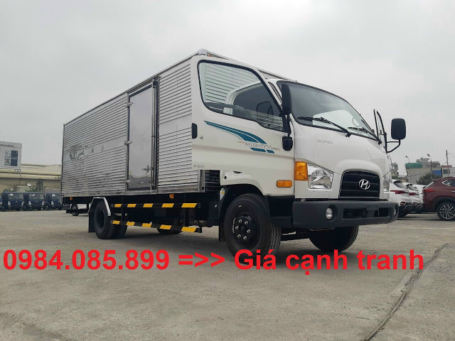 Xe tải 7 tấn Hyundai 110XL thùng kín