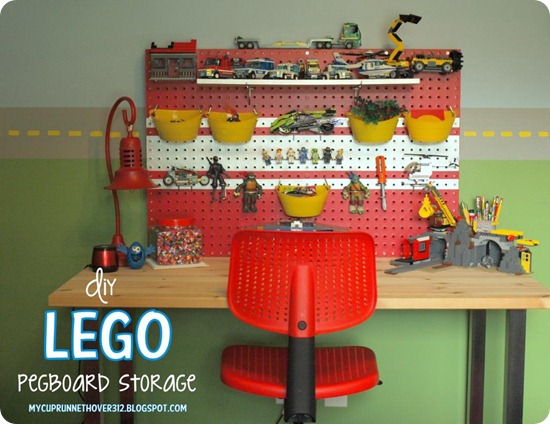 hanging lego storage