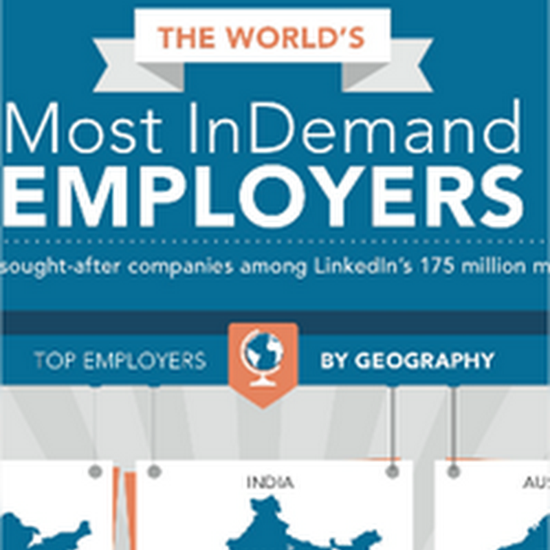 Las empresas más demandadas para trabajar segun LinkedIn