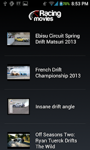 Racing Movies in HD Screenshots 1