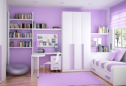 12 Espacios interiores decoradas en tono violeta 12 Espacios interiores decoradas en tono violeta