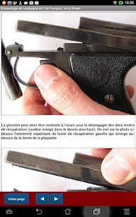 Android application Pistolet Le Français expliqué screenshot