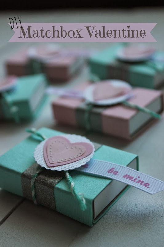 DIY Matchbox Valentine Craft