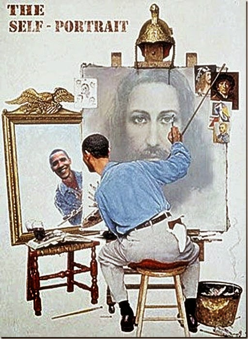 Obama Jesus Self-Portrait