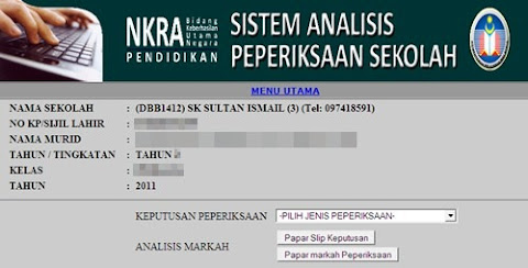 semak keputusan peperiksaan online 2018