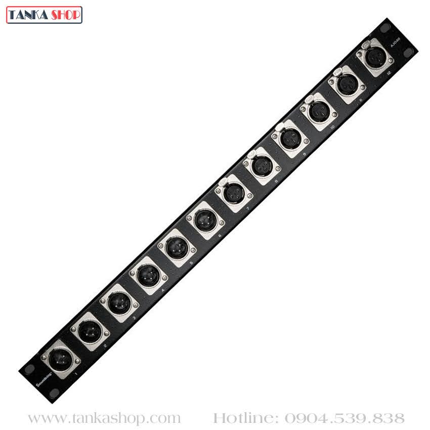 Thanh 1U 12 lỗ gắn tủ rack âm thanh