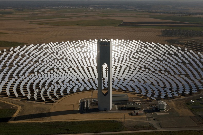 The Solar Power Towers of Seville, Spain | Amusing Planet