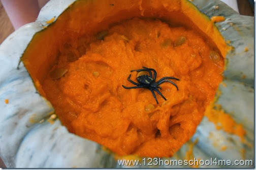 Hide and seek pumpkin goop Hide and seek pumpkin goop