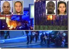 I quattro terroristi di Parigi