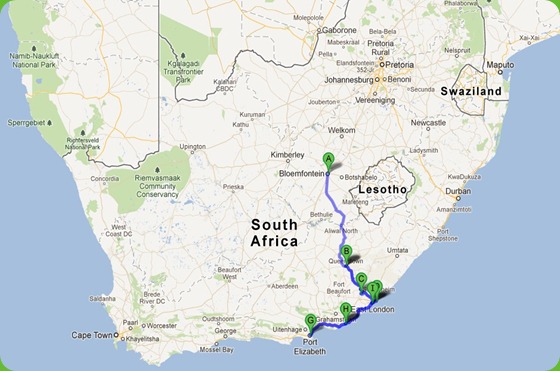 Eastern Cape Trip - July