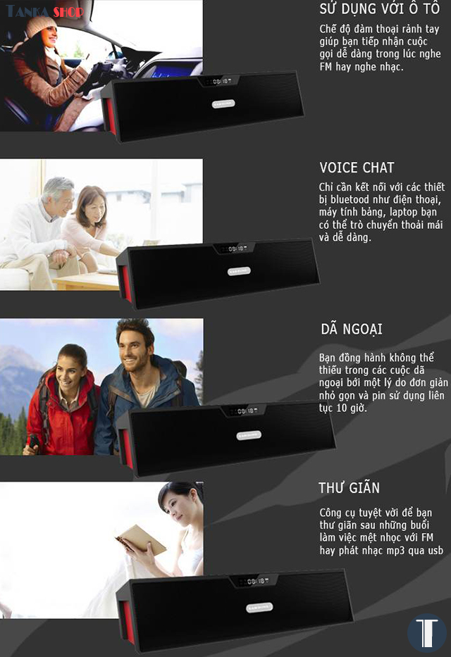 Loa bluetooth Sardine SDY-019