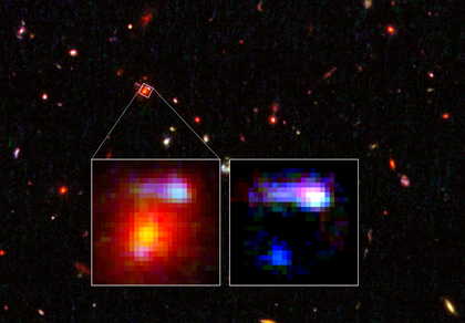 aglomerado de galáxias IRC 0128