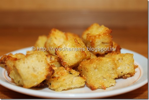 Garlic Croutons - IMG_9402