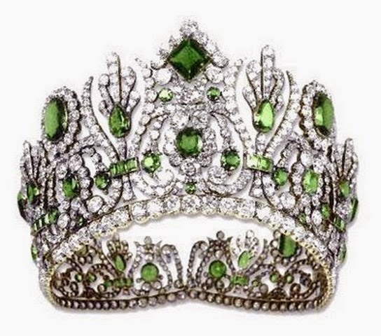 La diadema de esmeraldas de la emperatriz María Luisa