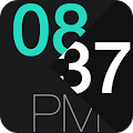 Modern Triangle Clock Apk