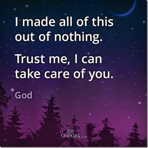 trusting in God