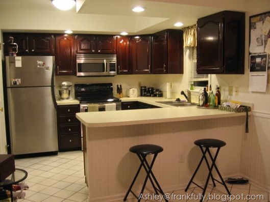 Ashley's cabinets refinished