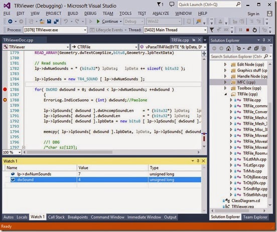 Program pauses at fifth iteration of loop Program pauses at fifth iteration of loop