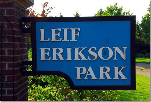 Leif Erikson Sign